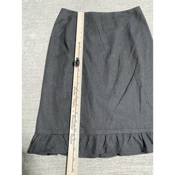 Classiques Entier Long Skirt Women’s Size 4 Dark Gray Regular - Picture 7 of 11